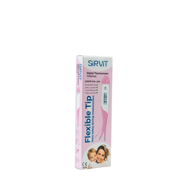 SIRVIT Flexible Tip Digital Thermometer – Accurate and Comfortable Temperature Measurement for All Ages - SIRVIT