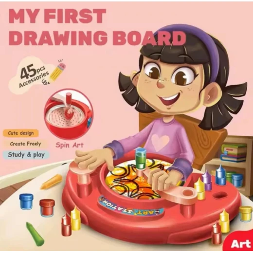 لعبة ماكينة الرسم للأطفال – لوحة رسم تعليمية ممتعة بأبعاد 30 × 40 × 7.5 سم، تنمّي الإبداع والمهارات الحركية الدقيقة، مثالية للرسم والتلوين والتعلم بطريقة تفاعلية ممتعة في المنزل لعبة ماكينة الرسم للأطفال – لوحة رسم تعليمية ممتعة بأبعاد 30 × 40 × 7.5 سم، تنمّي الإبداع والمهارات الحركية الدقيقة، مثالية للرسم والتلوين والتعلم بطريقة تفاعلية ممتعة في المنزل
