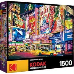 Kodak Premium Puzzles 1500 Piece Jigsaw Puzzle High Quality Vibrant Colors Fully Interlocking Pieces Large Size Finished Puzzle Ideal for Adults and Puzzle Lovers Brain Training Focus and Relaxation Activity Game