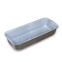 Proglider Pizza Pan – 28cm Diameter – Made of cast aluminum and coated with non-stick marble ceramic – Equipped with a removable handle, oven safe without the handle – Height 1.9cm