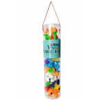"A NANO & MINI TOY" series of building blocks, 30 Pieces, A "Squigz-like" Toy - The Coloured Box