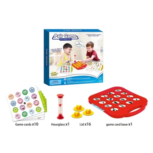 Memory Game, Pair game, educational learning game for kids ages 4+ - The Coloured Box - Image 2