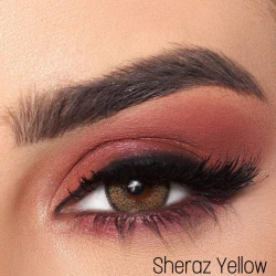 عدسات بيـتو الكورية من علامة Eyerly شيراز يلو، تمنح مظهراً طبيعياً أنيقاً مع تصميم مريح للاستخدام اليومي، عدسات عالية الجودة لرؤية واضحة، لون أصفر عصري وجذاب يضيف لمسة حديثة للعين