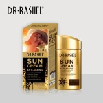 كريم واقي شمس مضاد لعلامات التقدم في العمر بمعامل حماية 75 من Dr. Rashel يوفر حماية عالية من الأشعة فوق البنفسجية مع ترطيب البشرة وتقليل التجاعيد بتركيبة خفيفة سريعة الامتصاص للاستخدام اليومي - د.راشل