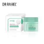 ضمادات تحكم بالبثور بحمض الساليسيليك من Dr. Rashel عدد 60 قطعة مزدوجة الملمس لتنظيف عميق وتقشير لطيف للبشرة الدهنية والمعرضة للحبوب إزالة الرؤوس السوداء وتضييق المسام وترطيب متوازن - د.راشل
