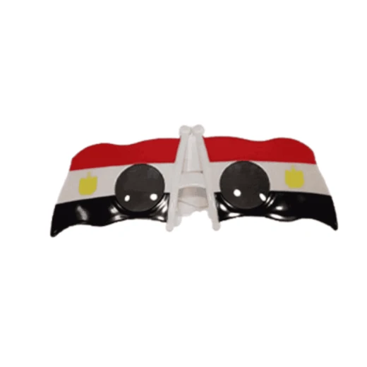 نظارات مشجعي منتخب مصر - إصدار 2026 | إكسسوارات الفراعنة للمدرجات والاحتفالات