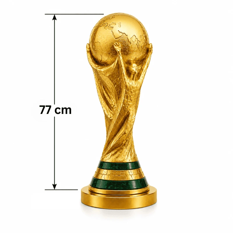 مجسم كأس العالم (ريزين) - 77 سم (إصدار النخبة الضخم)