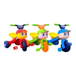 SeaLand Toys, Kids Foldable Tricycle – With Lights & Sound in Bright Colors - Sealand toys