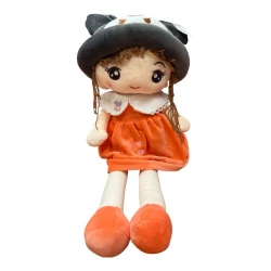 SeaLand Toys, Soft Princess Kuromi Plush Toy with Kuromi Hat – 80 cm