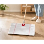 Premium Flat Mop Replacement Pad with Center Hole – Heavy-Duty Reusable Floor Cleaning Cloth for Squeegee Mop | Super Absorbent & Durable - CLEAN