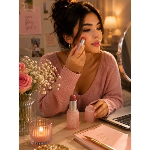 Gulf Girl Cream Blush Stick – Natural Radiant Glow | Long-Lasting & Blendable Gulf Girl Cream Blush Stick – Natural Radiant Glow | Long-Lasting & Blendable