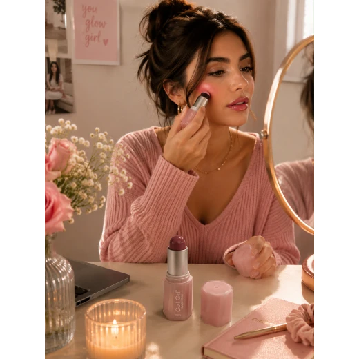 Gulf Girl Cream Blush Stick – Natural Radiant Glow | Long-Lasting & Blendable Gulf Girl Cream Blush Stick – Natural Radiant Glow | Long-Lasting & Blendable