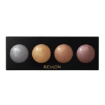 Revlon Illuminance Creme Eyeshadow Palette, 715 Precious Metals, 0.12 oz | Creamy, pigmented crème eyeshadow palette with crease-resistant color in blendable matte & shimmer finishes. - Revlon