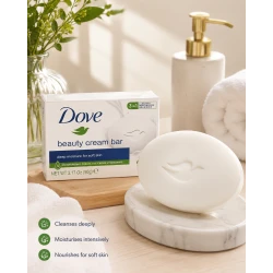 Dove Beauty Cream Bar Deep Moisturizing Soap for Face & Body 90g