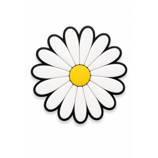 زينة حقائب بوجي باجز على شكل زهرة الأقحوان الكلاسيكية بتصميم أنيق باللون الأبيض مع مركز أصفر، إكسسوار لتخصيص حقائب الشاطئ والرحلات والاستخدام اليومي، سهل التركيب، مقاوم للماء، متين وعصري، قطعة واحدة زينة حقائب بوجي باجز على شكل زهرة الأقحوان الكلاسيكية بتصميم أنيق باللون الأبيض مع مركز أصفر، إكسسوار لتخصيص حقائب الشاطئ والرحلات والاستخدام اليومي، سهل التركيب، مقاوم للماء، متين وعصري، قطعة واحدة