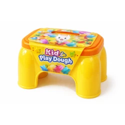 Children's sand-shaped playdough in the shape of a chair