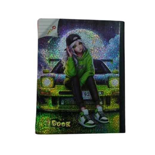 Kids 80 sheets notebook by Amigo with fun cartoon illustrations inside, high quality and perfect for school and drawing - Amigo - Image 3