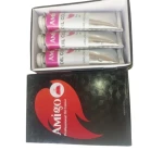 Amigo Professional Oil Paint Color, 3 Pieces, 201 Pink - Amigo