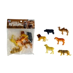 Amigo Small Animal Figures Set – Colorful, Safe, and Fun Mini Animals That Encourage Learning and Imaginative Play