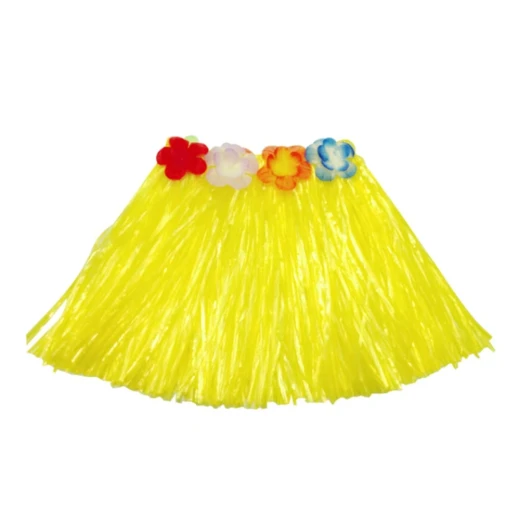 تنورة هاواي قصيرة صفراء من كاي كوستيومز - K Costumes - Image 2