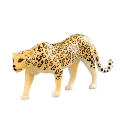 Terra, Jaguar Wild Animal Figurine Hand-Painted Durable Plastic Collectible Toy for Kids Ages 3+ Educational Wildlife Diorama Accessory