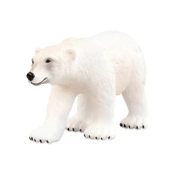 Terra, Polar Bear Animal Figurine Hand-Painted Durable Plastic Collectible Toy for Kids Ages 3+ Educational Arctic Wildlife Diorama