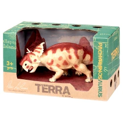 TERRA, Pachyrhinosaurus Dinosaur Toy Figure Realistic Horned Dinosaur for Kids Educational Prehistoric Animal Collectible Detailed Plastic Dino Age 3 and Up