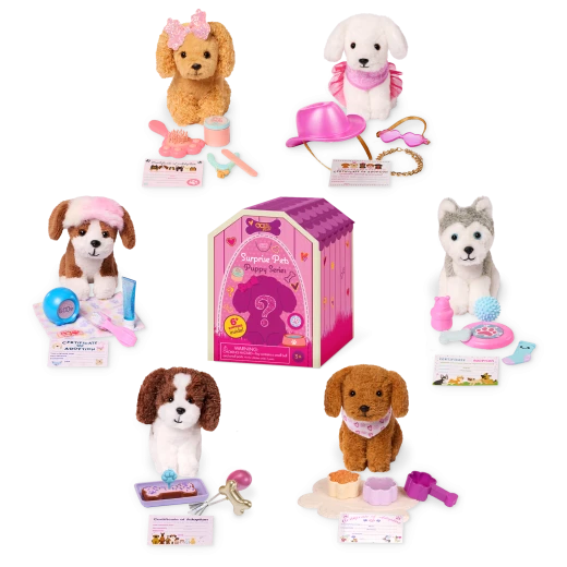 Our Generation, Surprise Pets Puppy Series Collectible Mystery Toy for Kids Ages 3+ 18 Our Generation, Surprise Pets Puppy Series Collectible Mystery Toy for Kids Ages 3+ 18