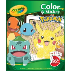 Crayola, Pokémon Color & Sticker