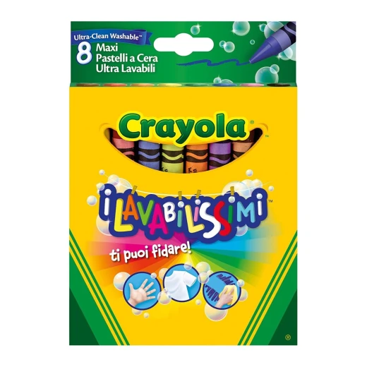 Crayola | 8 Ultra Clean Large Crayons Crayola | 8 Ultra Clean Large Crayons