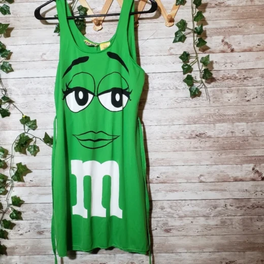زي الهالوين - فستان أم آند أم كاندي أخضر من كاي كوستيومز - K Costumes - Image 3