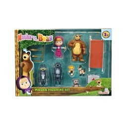 Simba, Masha Mini Figurine, Set of 7
