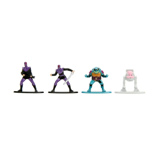 JADA, Metalfigs Die Cast Teenage Mutant Ninja Turtles Wave 1 18 Pack Collectible Metal Figures Leonardo Michelangelo Donatello Raphael Classic Cartoon Movie Characters for Fans and Collectors - JADA - Image 7