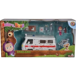 Simba, Masha and the Bear Playset, Ambulance