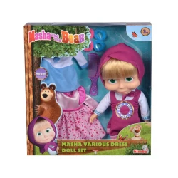Simba, Masha Doll with Dresses