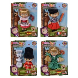 Simba, Masha in National Costumes, 12 cm, Random