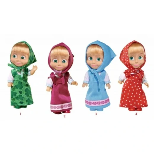 ماشا والدب - الدمية ماشا - متعدد الألوان - 1 قطعة من سيمبا - سيمبا تويز - Image 3