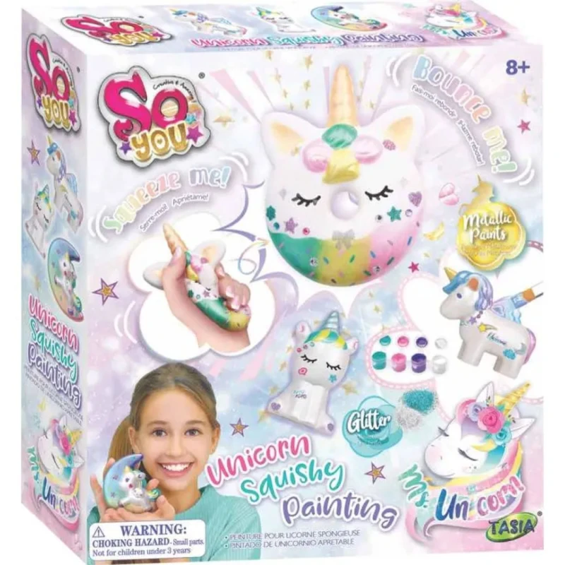 Tasia | Unicorn Squishy Painting - Tasia