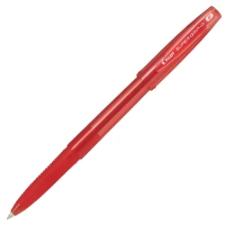 Pilot, Super Grip G Medium Ballpoint Pen, Red