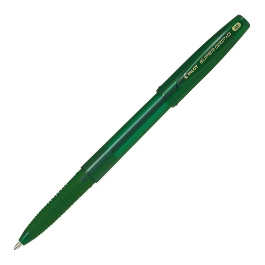 Pilot, Super Grip G Fine Ballpoint Pen, Green Pilot, Super Grip G Fine Ballpoint Pen, Green