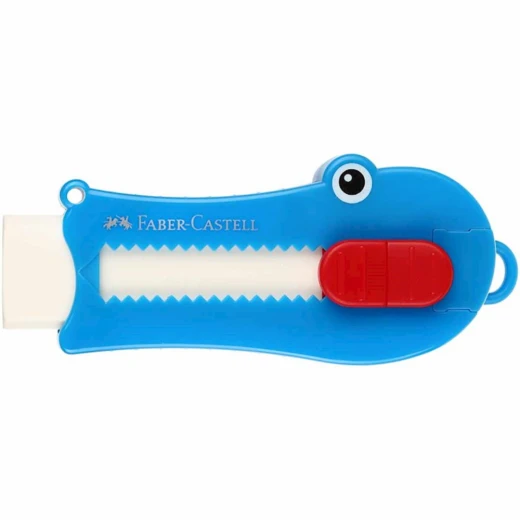 فابر كاستل - ممحاة تمساح - أزرق فابر كاستل - ممحاة تمساح - أزرق