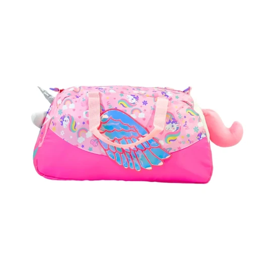 VEST, Large 3D Duffle Bag for Kids Plush Polyester Waterproof Washable Double Compartment Funky Durable Travel Accessory Comfortable and Stylish - Vest - Image 2