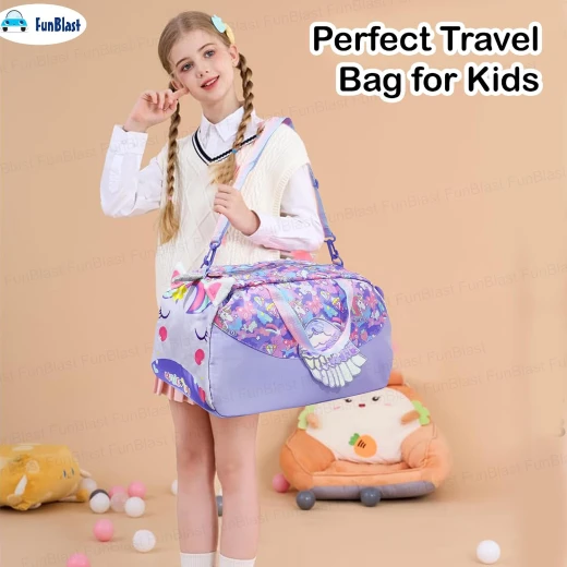 VEST, Large 3D Duffle Bag for Kids Plush Polyester Waterproof Washable Double Compartment Funky Durable Travel Accessory Comfortable and Stylish - Vest - Image 8