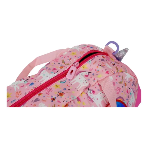 VEST, Large 3D Duffle Bag for Kids Plush Polyester Waterproof Washable Double Compartment Funky Durable Travel Accessory Comfortable and Stylish - Vest - Image 5