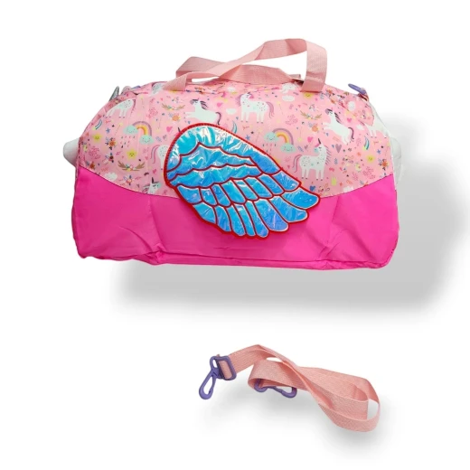 VEST, Large 3D Duffle Bag for Kids Plush Polyester Waterproof Washable Double Compartment Funky Durable Travel Accessory Comfortable and Stylish - Vest - Image 6