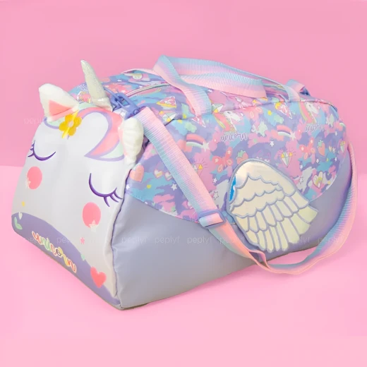 VEST, Large 3D Duffle Bag for Kids Plush Polyester Waterproof Washable Double Compartment Funky Durable Travel Accessory Comfortable and Stylish - Vest - Image 2