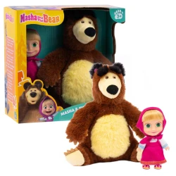 Giochi Preziosi, Masha and the Bear, Masha Doll with Teddy Bear Plush