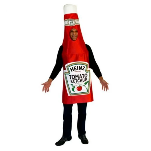 زي زجاجة الكاتشب الكلاسيكي - للكبار من كاي كوستيومز - K Costumes - Image 2