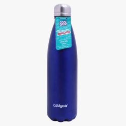 Cool Gear, Stainless Steel Water Bottle, Blue, 17 oz