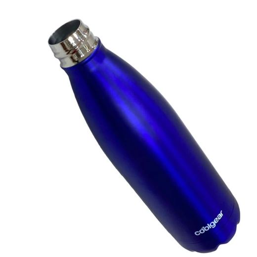 Cool Gear, Stainless Steel Water Bottle, Blue, 17 oz - Cool Gear - Image 6